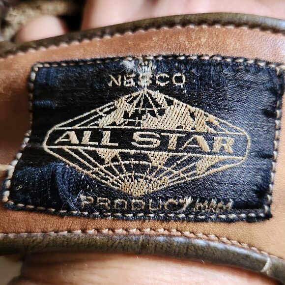 Nesco 4190 Leather Deep Pocket Baseball Glove - Picture 10 of 13